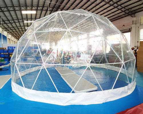 Garden Transparent 0.9mm PVC Inflatable Globe Tent