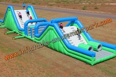 OEM Inflatables Obstacle Course Sport Games Customized For Team