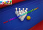 Customized Indoor Inflatable Bowling Alley Game With Bowl and Ball For Kids