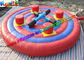 0.55mm PVC Tarpaulin Inflatable Sports Games Jousting Arena Ring With Air Sticks