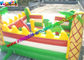 Customized Inflatable Dora Bounce Jumping House With Obstacle Inside